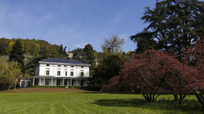 אחוזת צ'ארלי צ'פלין בשוויץ. צילום: רויטרס