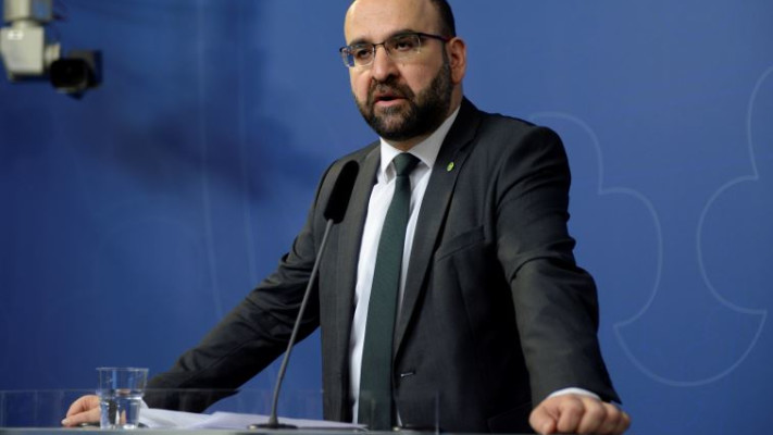 מהמט קפלן, שר הדיור השבדי שהתפטר. צילום:רויטרס