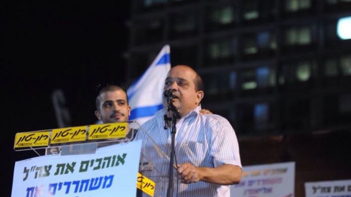 צ'רלי אזריה, אביו של אלאור אזריה. צילום: אבשלום ששוני