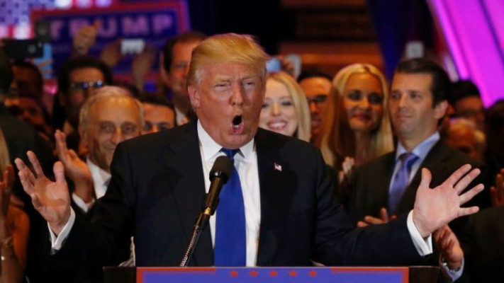 &quot;יותר טוב מאובמה&quot;. טראמפ. צילום: רויטרס