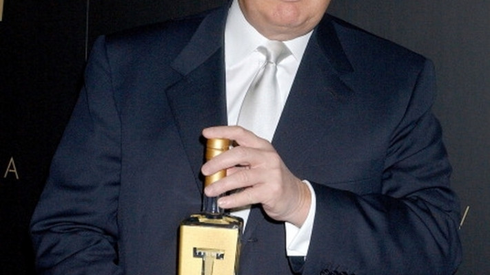 טראמפ במסיבת השקה לוודקה שלו. צילום: רויטרס