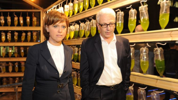 דני צידון ורקפת רוסק עמינח. צילום: ראובן קסטרו