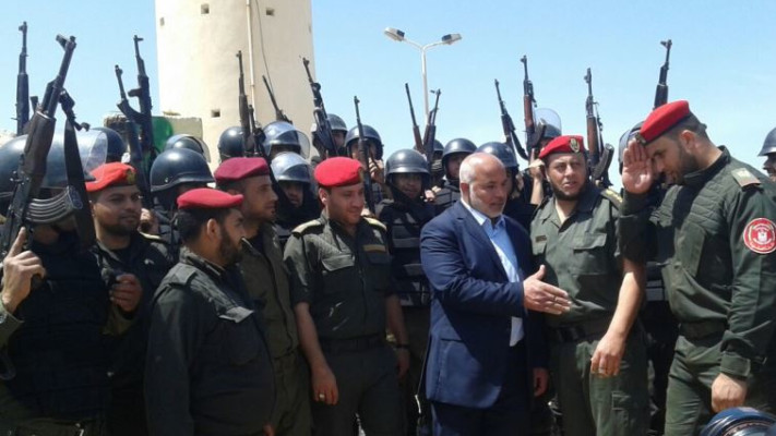 חמאס פורש כוחות בגבול עם מצרים. צילום: סוכנות מען