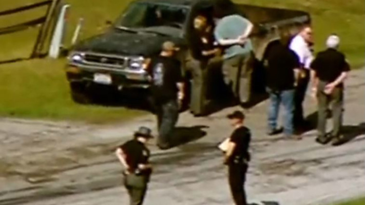 זירת הרצח באוהיו. צילום: רויטרס