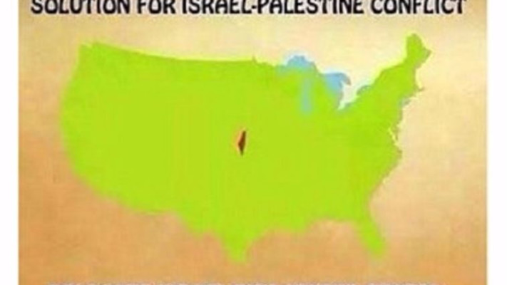 הפוסט שפרסמה שה. &quot;לעשות טרנספר לישראלים&quot;. צילום מסך: הרשתות החברתיות