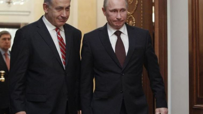 ולדימיר פוטין ובנימין נתניהו. צילום: רויטרס