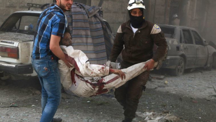 הלחימה בסוריה, ממש מעבר לגבול. צילום: רויטרס