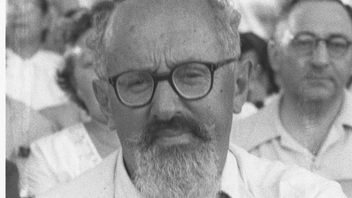 יצחק שדה. המפקד הראשון של הפלמ&quot;ח הסכים לשמש כיועצו של בן גוריון. צילום: הנס פין, לע&quot;מ