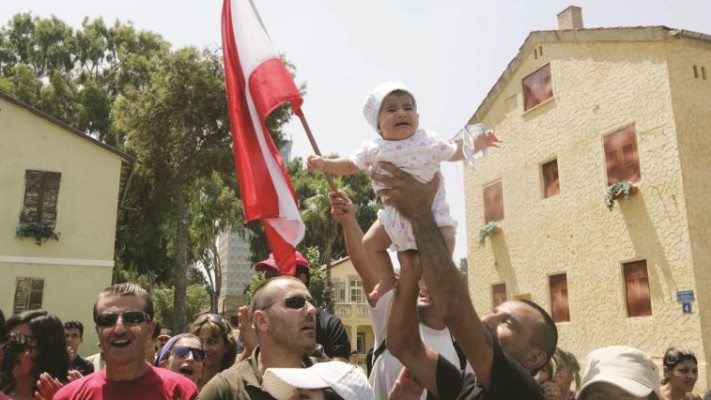 &ldquo;הם בעלי ברית שלנו, אבל לא נלחמו בשבילנו&quot;. הפגנה של אנשי צד&quot;ל בתל אביב, 2008. צילום: רענן כהן