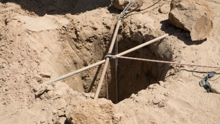 מנהרת הטרור. צילום: דובר צה&quot;ל