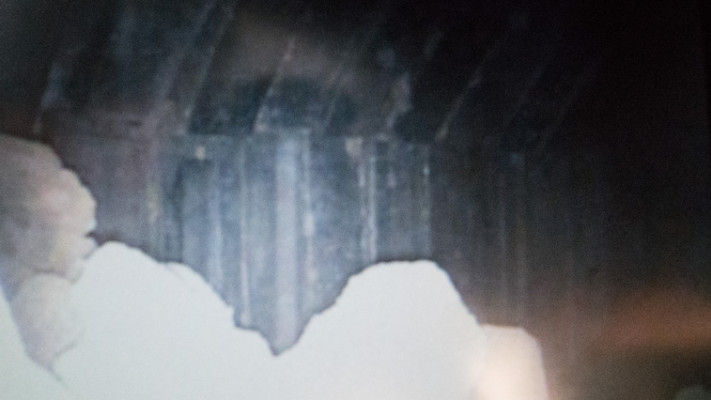 בעומק של 28 מטרים. המנהרה שנחשפה. צילום: דובר צה&quot;ל 