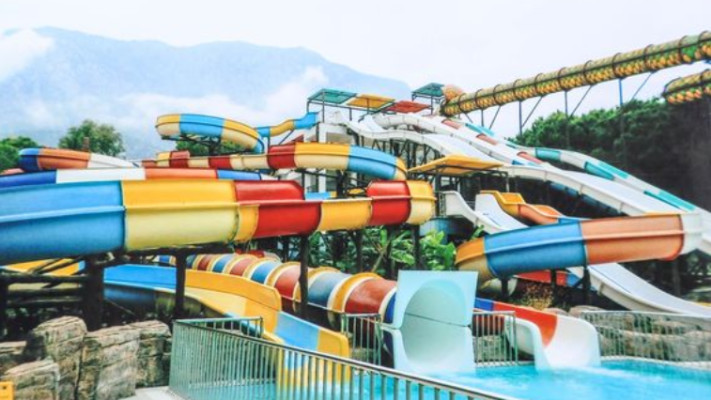 פארק המים בטורקיה בו אירעה התאונה. צילום: מתוך המירור