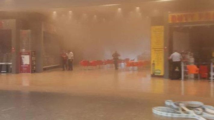 העשן בטרמינל 3 