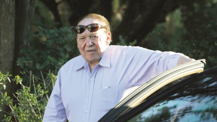 &quot;היהודי הכי יקר שיש&quot;. אדלסון. צילום: רויטרס