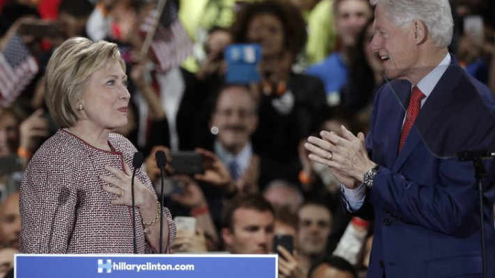 הילרי וביל קלינטון. צילום: רויטרס