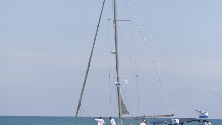 הספינה רימון, &quot;כמו בית בשבילנו&quot;. צילום: דניאל בר און