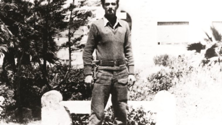 אורי בן ארי בפלמ&quot;ח. צילום: אוצר תמונות הפלמ&quot;ח