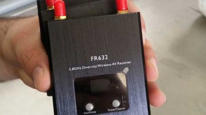 חלקי רחפן שנתפסו. צילום: רשות המעברים במשרד הביטחון 