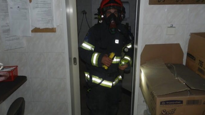 לוחמי האש בפעולה. צילום: כב&quot;ה מחוז צפון