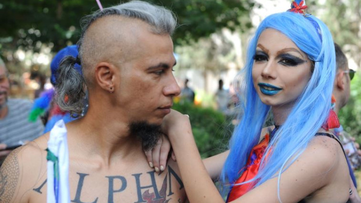 חוגגים גאווה בתל אביב, ארכיון. צילום: אבשלום ששוני