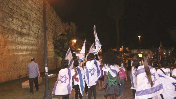 &quot;כל הדרך בעיר העתיקה הייתה מלווה בשירה אדירה&quot;. המסע של &quot;אחריי!&quot; בשנה שעברה. צילום: רן ציבן