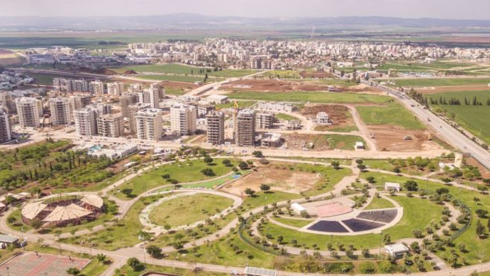 הפארק העירוני בשכונת רובע יזרעאל בעפולה