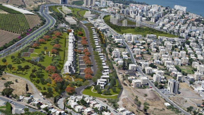 פרויקט מיכאלאנג'לו בטבריה. צילום: יח&quot;צ