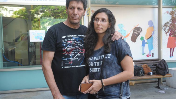 &quot;קיבלנו את הילד במתנה&quot;. דנה ואבנר. צילום: אבשלום ששוני 