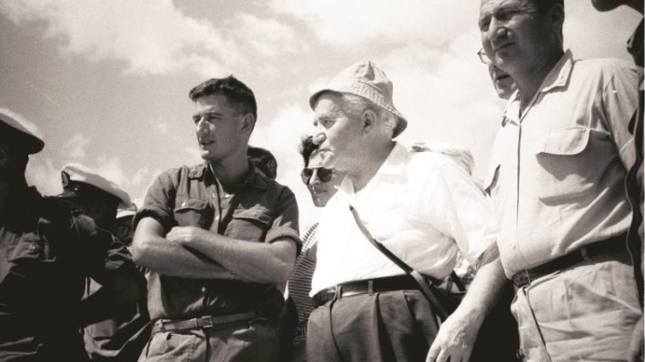 בן גוריון ביטבתה. צילום: מחלבת יטבתה