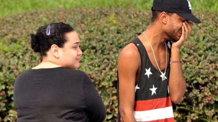 זירת הרצח באורלנדו. צילום: רויטרס