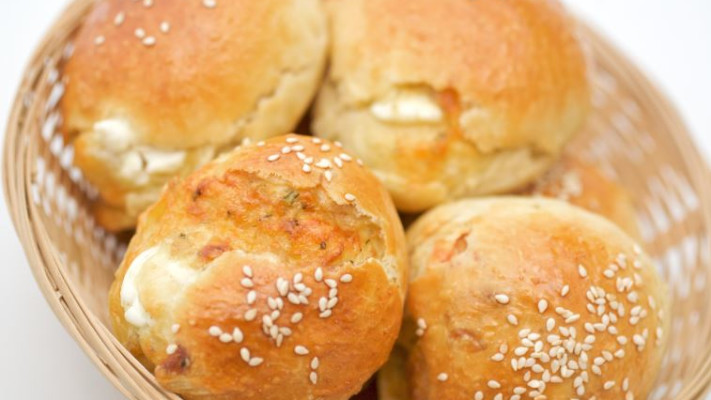 הלחמניות במצבן הסופי. צילום: פסקל רובין פרץ