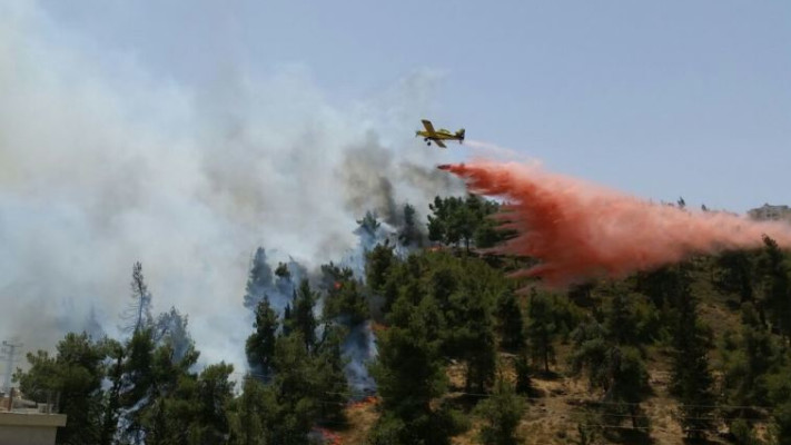 מטוסי הכיבוי. צילום: מדברים תקשורת