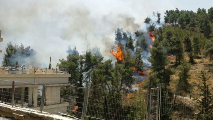 אש בבירה. צילום: מדברים תקשורת