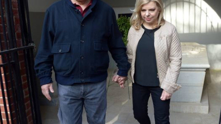 בנימין נתניהו ושרה