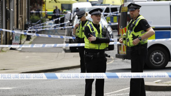 מקום הירי בחברת הפרלמנט בבירסטול. צילום: רויטרס