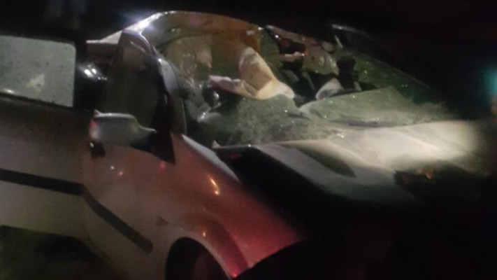 התאונה על כביש 1.צילום: חטיבת דוברות המשטרה