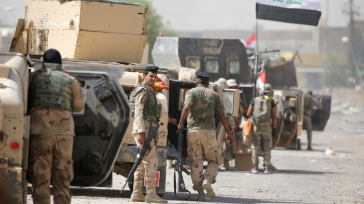 חיילי צבא עיראק בפלוג'ה. צילום: רויטרס