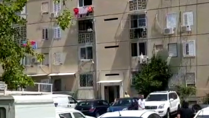 זירת הרצח בחולון. צילום: חטיבת דובר המשטרה