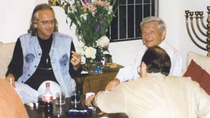 נתן זהבי וסאמק. צילום: שלומית כרמלי