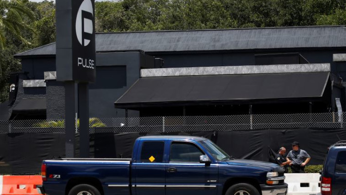 מועדון ה'פולס' באורלנדו בו בוצע הירי. צילום: רויטרס