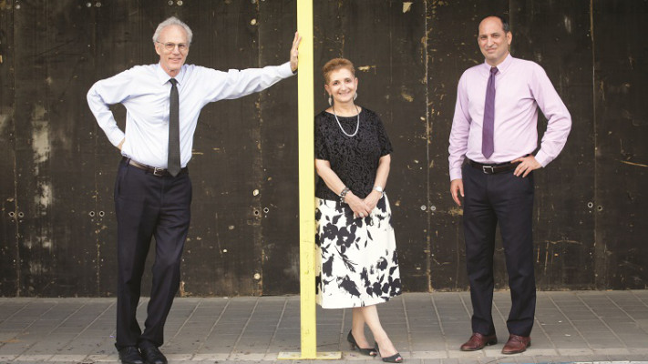 ד"ר עו"ד יואב ספיר, עו"ד ענבל רובינשטיין ופרופ'  קנת מן, הסנגוריה הציבורית, צילום: רענן כהן