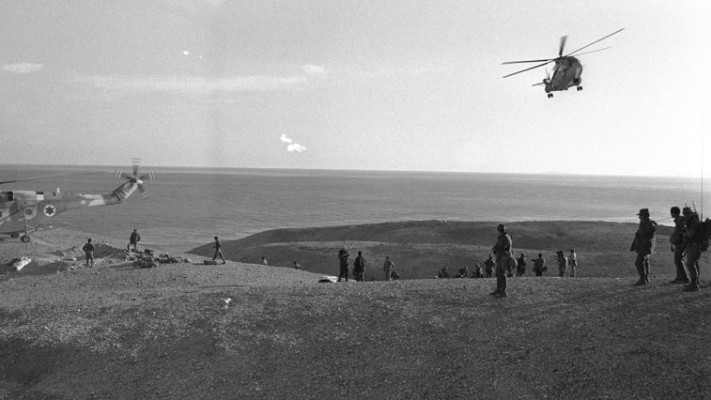 מבצע קיתון 10 נערך בשיאה. מלחמת ההתשה, 1970. צילום: משה מילנר, לע"מ