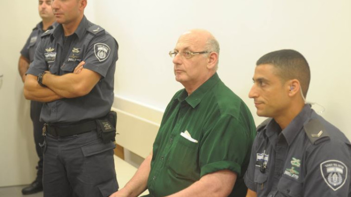 שמעון קופר בבית המשפט. צילום: אבשלום ששוני