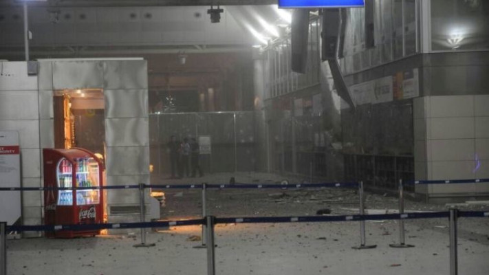 הפיגוע בנמל התעופה באיסטנבול. צילום: רויטרס