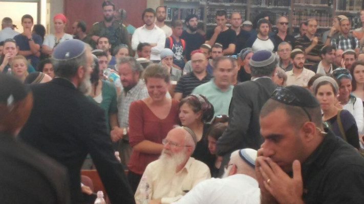 הלווייתו של מיכאל מרק. צילום: קרני אלדד