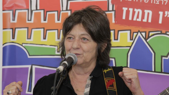 קורין אלאל בבית הפתוח בירושלים. צילום: מתן גאפל