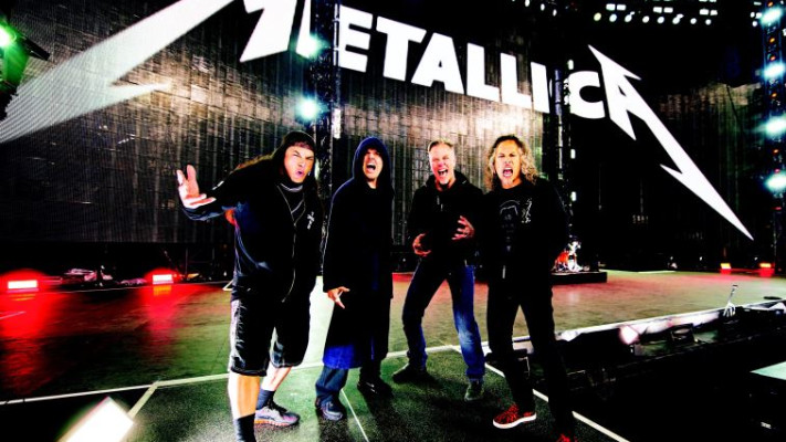 הכי מואזנת בסטרימינג. מטאליקה. צילום: רוס האלפין