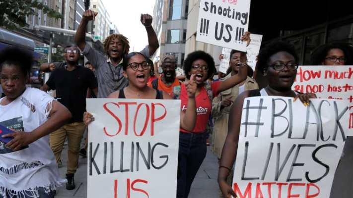 הפגנת תנועת Black Lives Matter. צילום: רויטרס