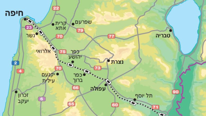 תוואי רכבת העמק החדשה
