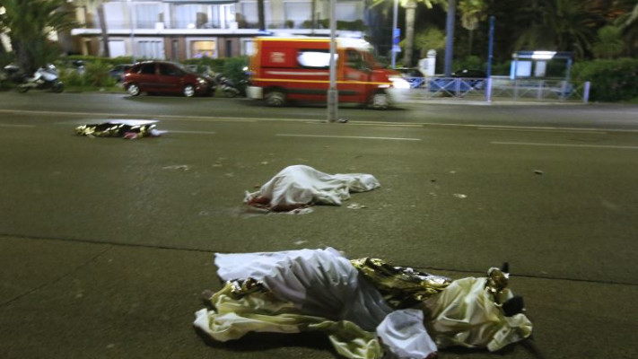 קורבנות הפיגוע בניס, צילום: רויטרס